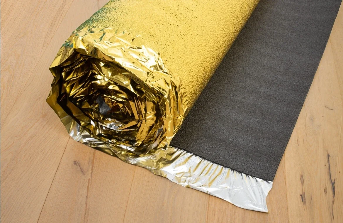 Gold Laminate and Wood Flooring Underlay - 5mm