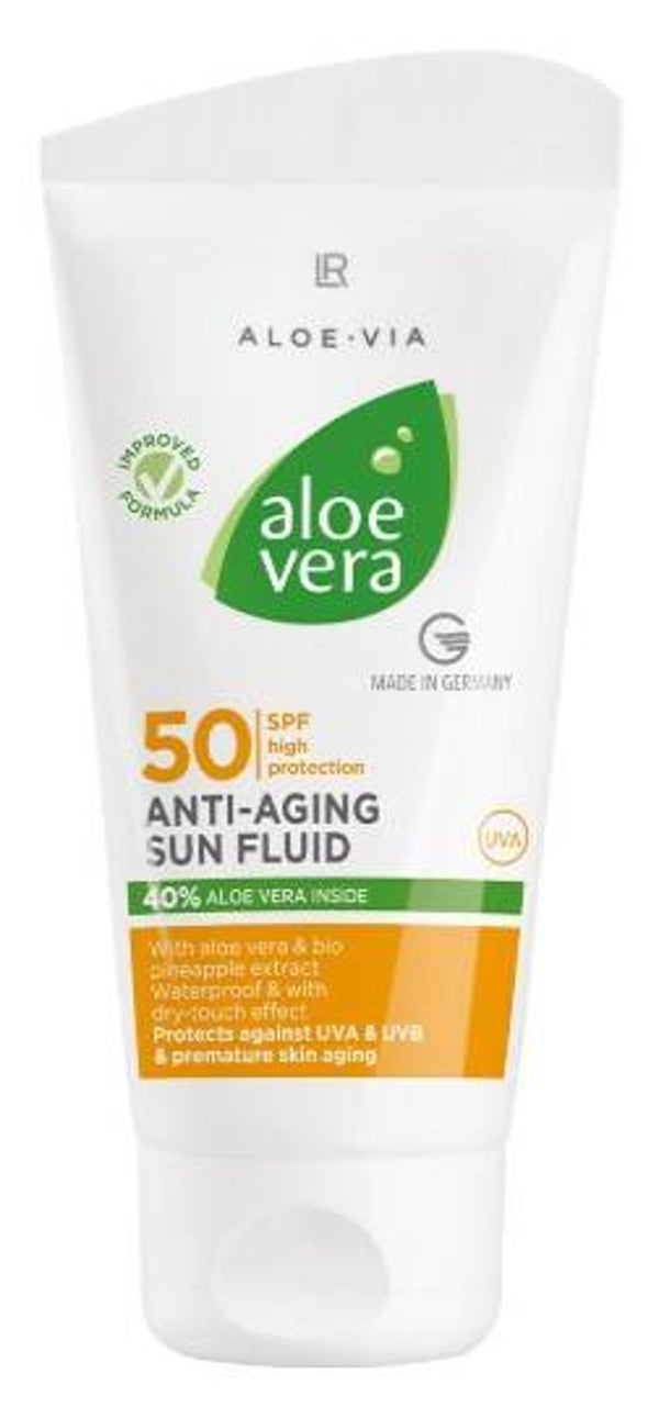 Aloe Vera Anti-Aging Sonnenfluid LSF 50, 50 ml