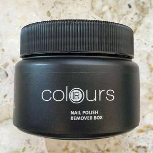 LR Colours Nail Polish Remover-Box, 100 ml
