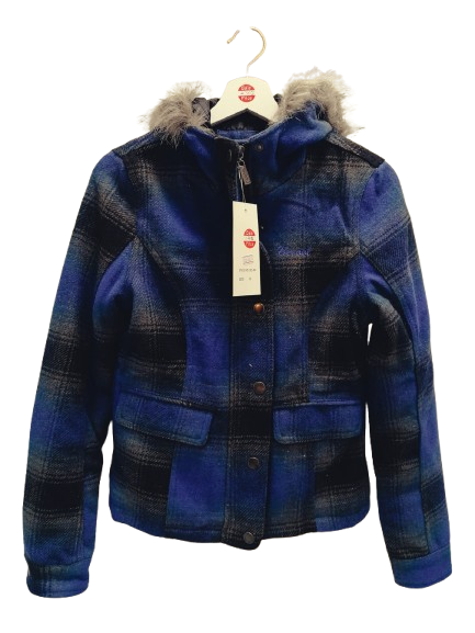 Becool Wintermantel mit Kapuze und Kunstfell