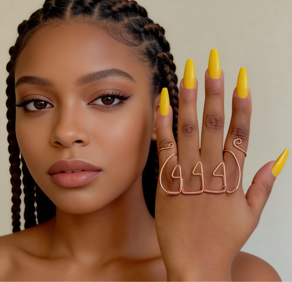 Numerology Ring (Three Numbers)