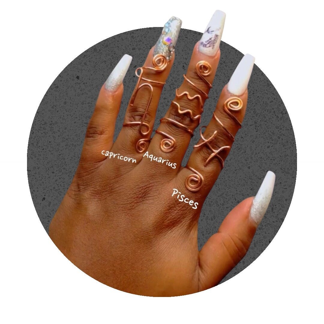 Zodiac Sign Ring (Capricorn-Cancer)