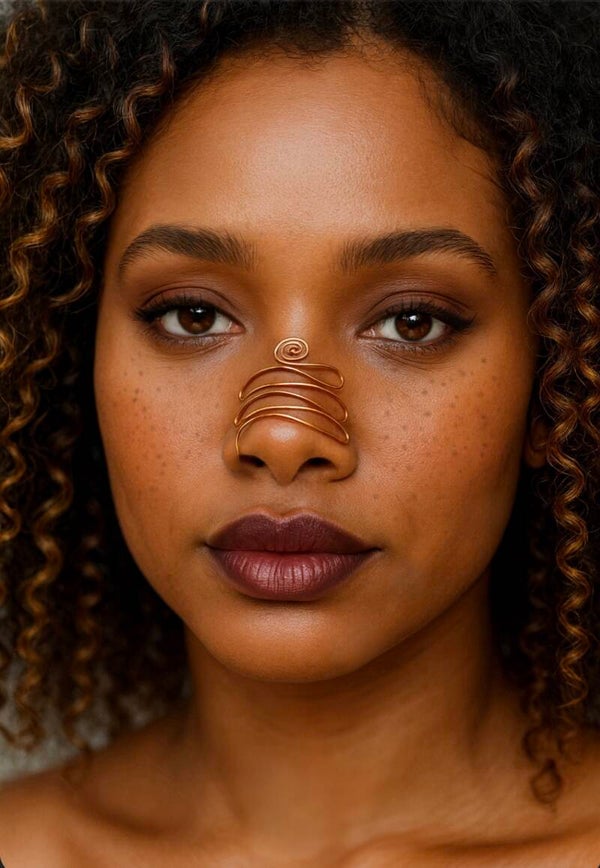 Sovereign Spiral Nose Cuff