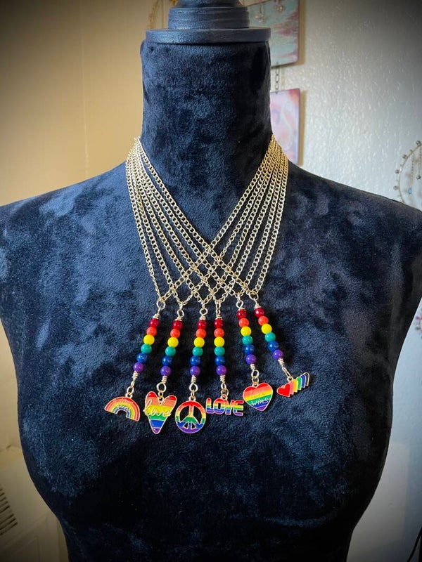 Rainbow Pride Necklaces