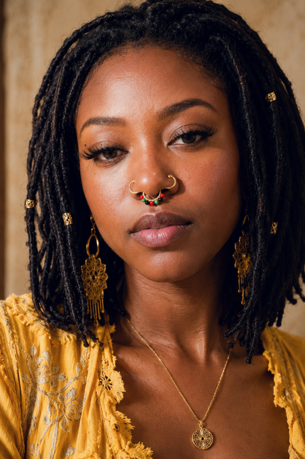 Juneteenth Triple Nose Cuff
