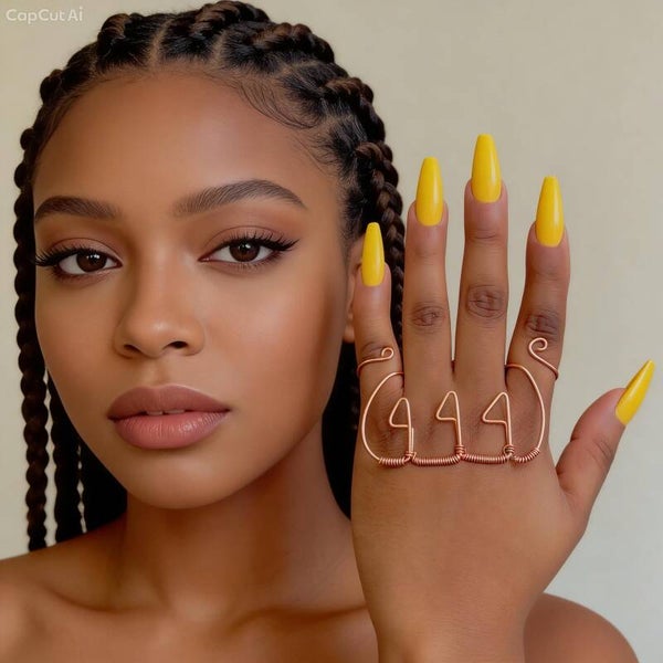 Numerology Ring (Three Numbers)