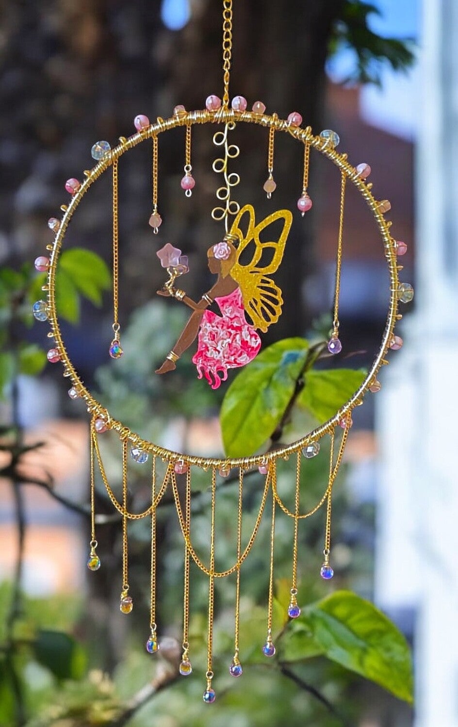 The Pink Fairy SunCatcher