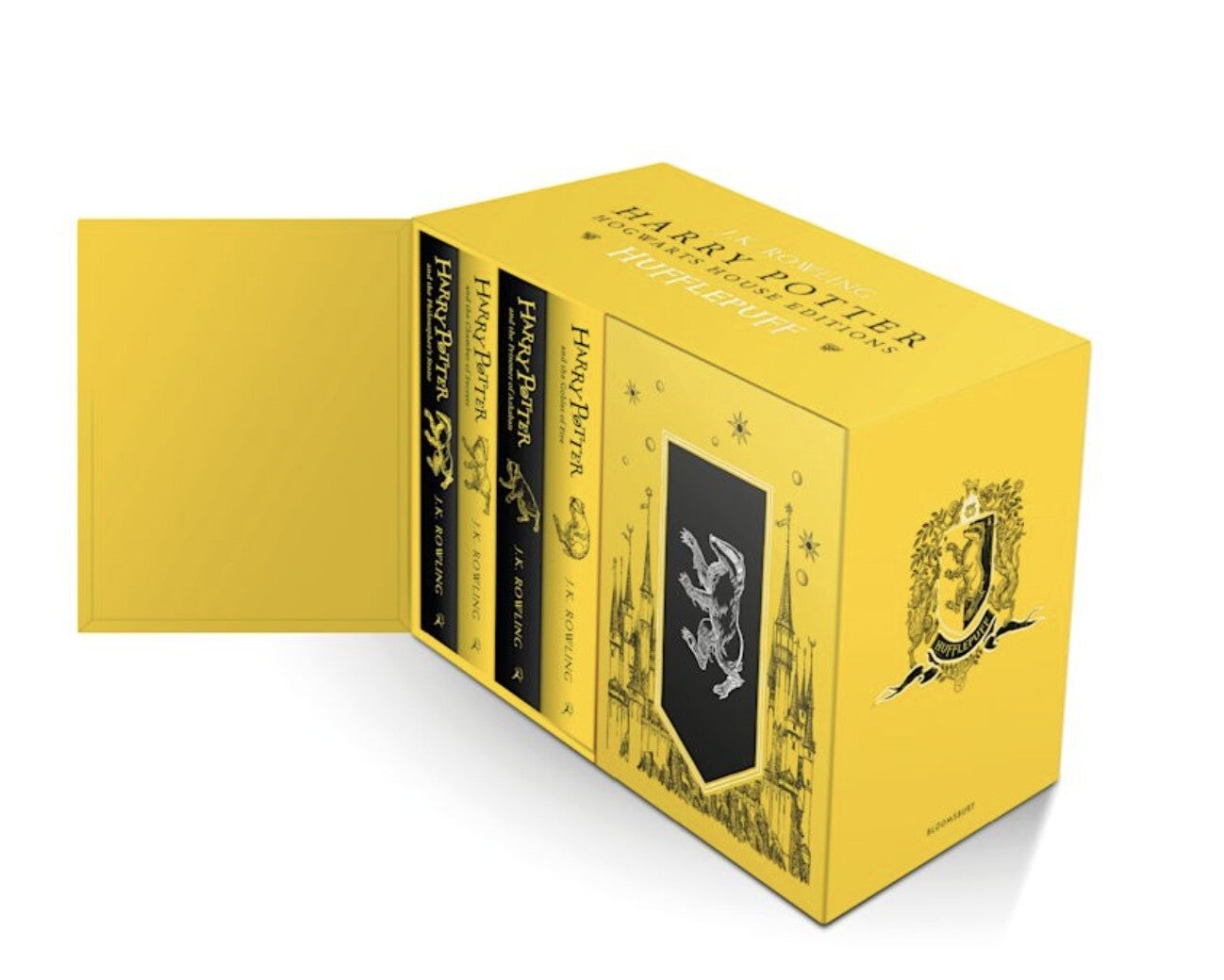 Harry Potter Hufflepuff House Editions Hardback Box Set