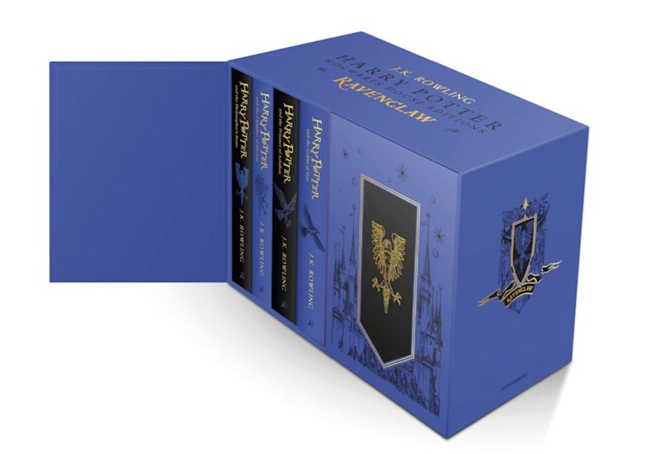 Harry Potter Ravenclaw House Editions Hardback Box Set