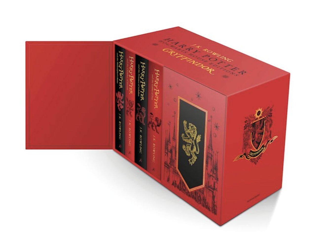 Harry Potter Gryffindor House Edition Hardback Box Set