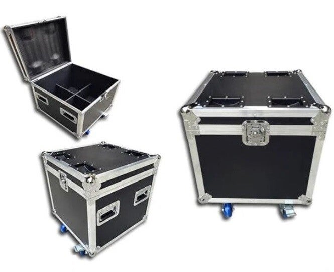 Flightcase voor 4 x First Class 260 W Movinghead