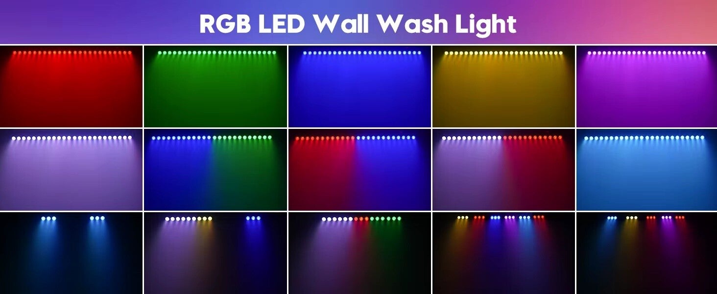 First Class 24 x 20W RGB Led Bar Spot