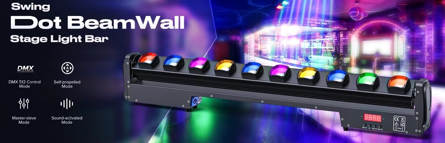 First Class 10 x 60W Rgbw Led Moving Bar