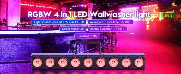 First Class 9 x 10W RGBW Led Bar