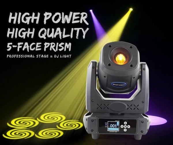 FIRST CLASS 180W LED SPOT MOVING HEAD MET PRISMA EFFECT