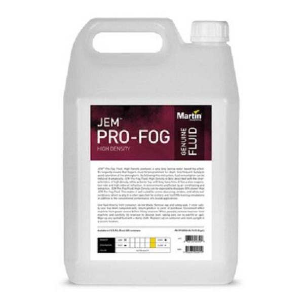 Martin Light JEM Pro-Fog Fluid High Density 5L