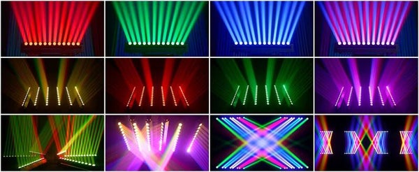 First Class 12 x 50W Rgbw Led Moving Bar