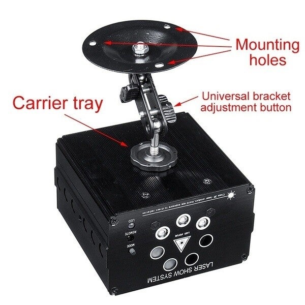 First Class 7 Way Laser Burst 600mW