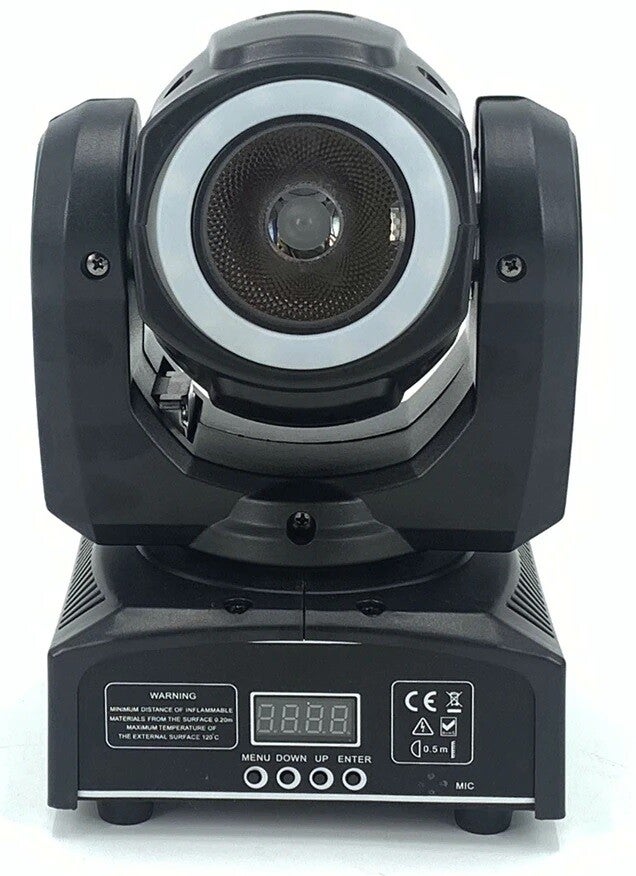 FIRST CLASS 90W LED BEAM MOVING HEAD SPOT MET LED RING.