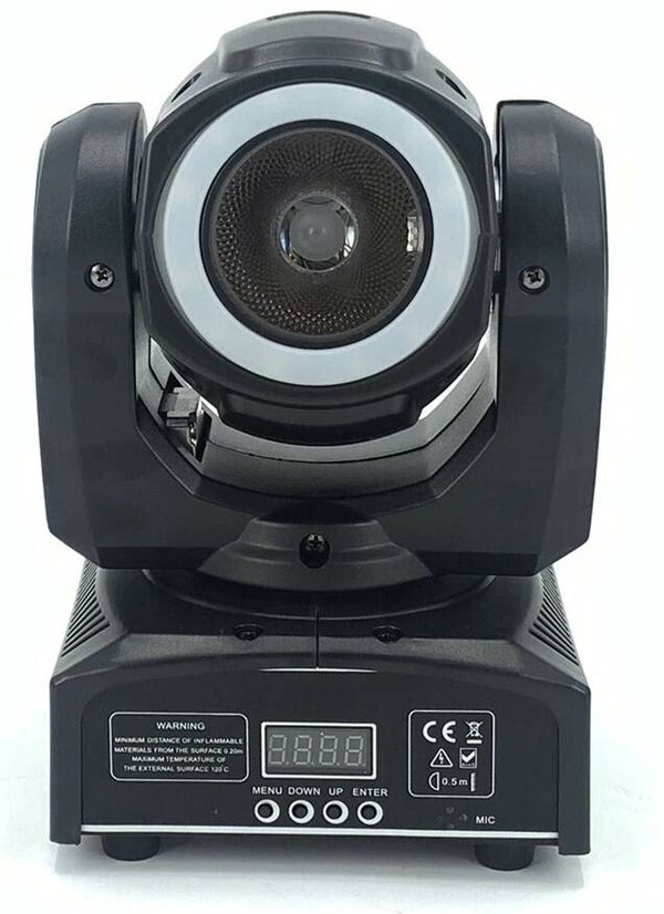 FIRST CLASS 90W LED BEAM MOVING HEAD SPOT MET LED RING.