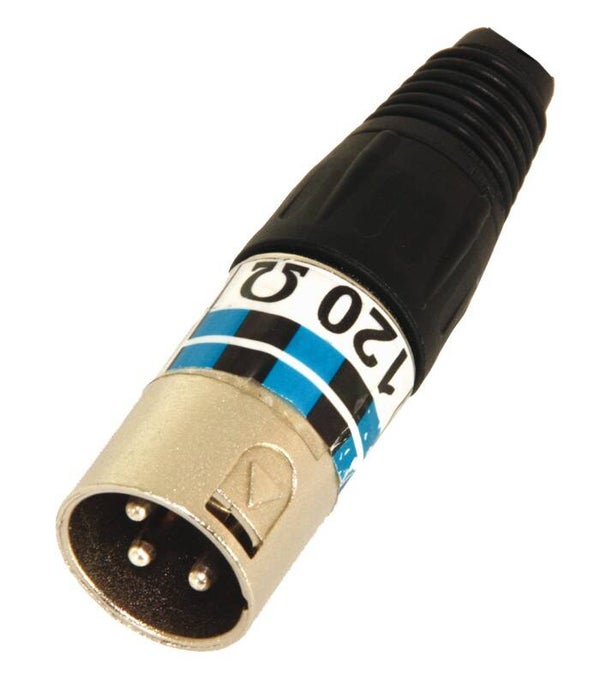 First Class DMX Eindweerstand.