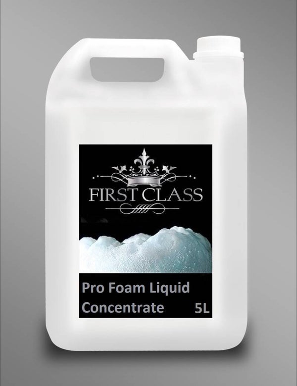 First Class Pro sneeuw/schuim vloeistof concentraat 5 Liter.
