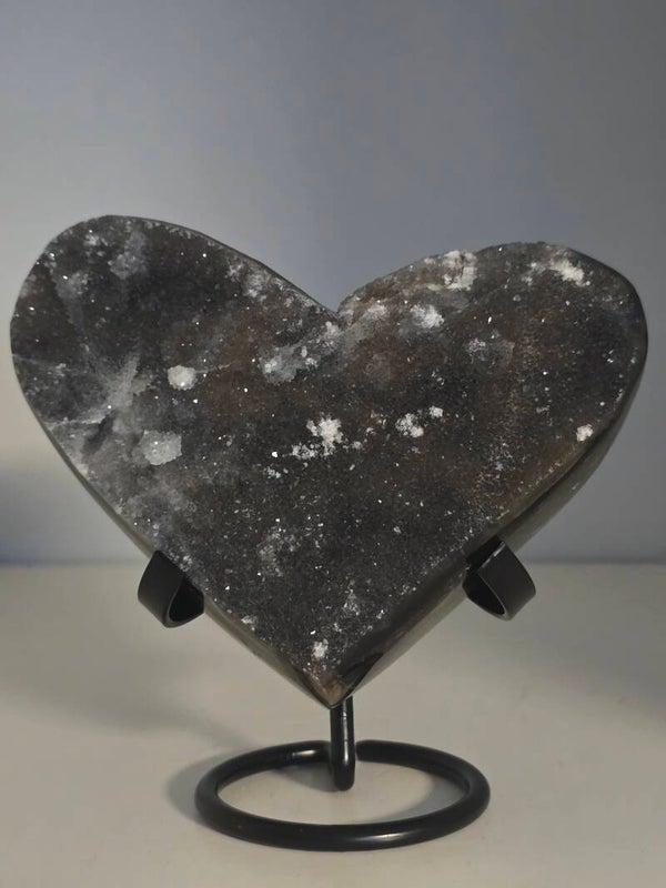 Sphalerite Heart on stand CX400