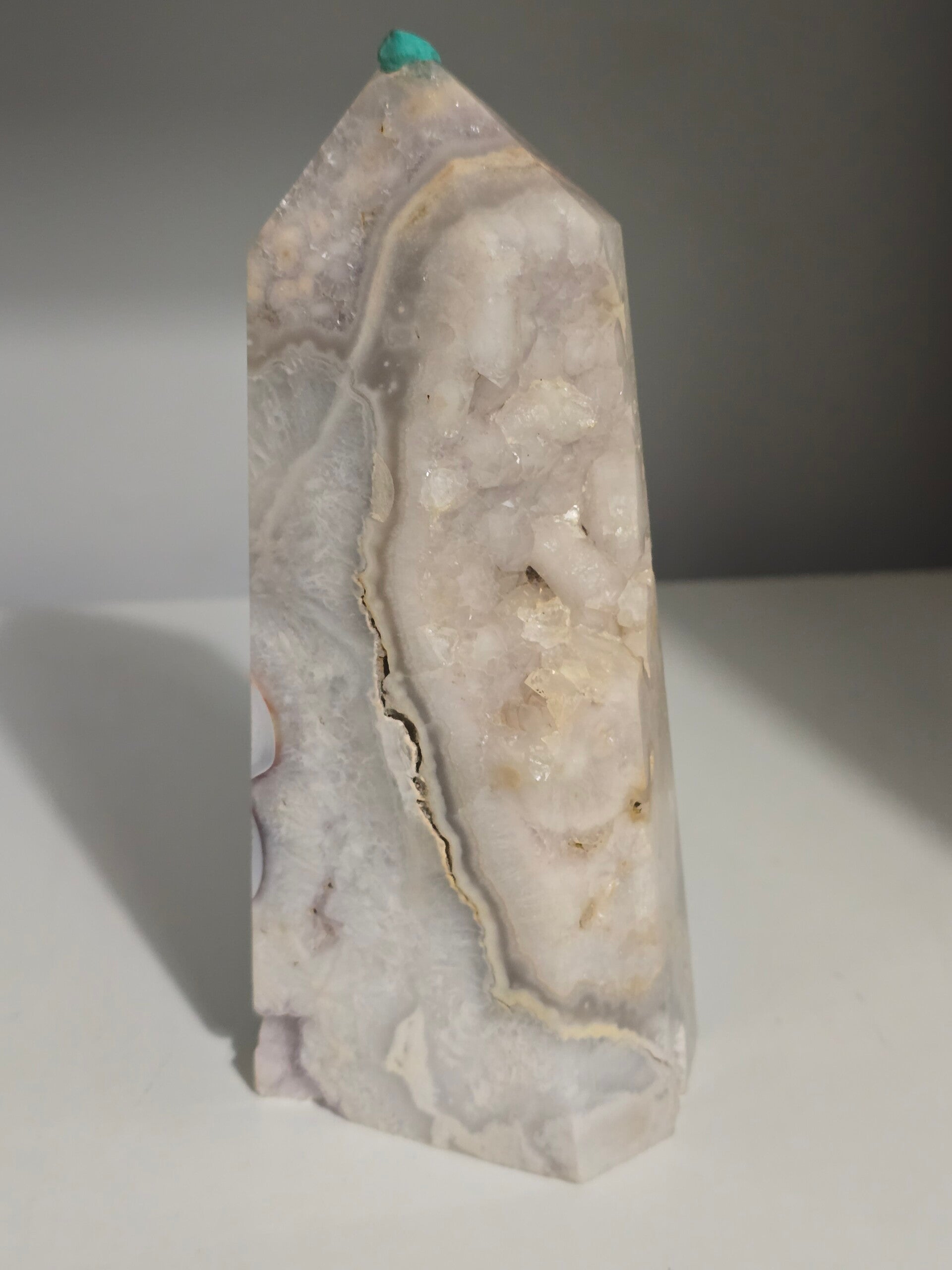 Pink Amethyst Tower 644g 16cm