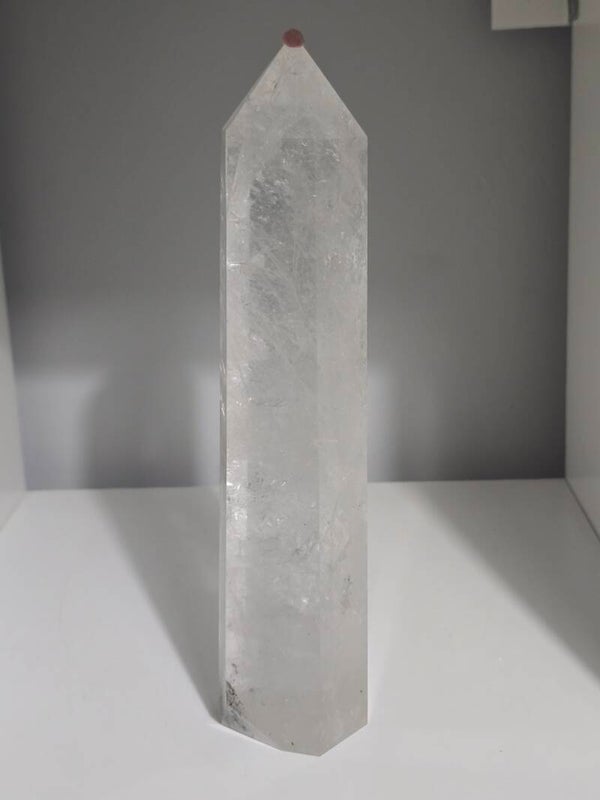 Clear Quartz Large Statement Tower 1510g 28cm