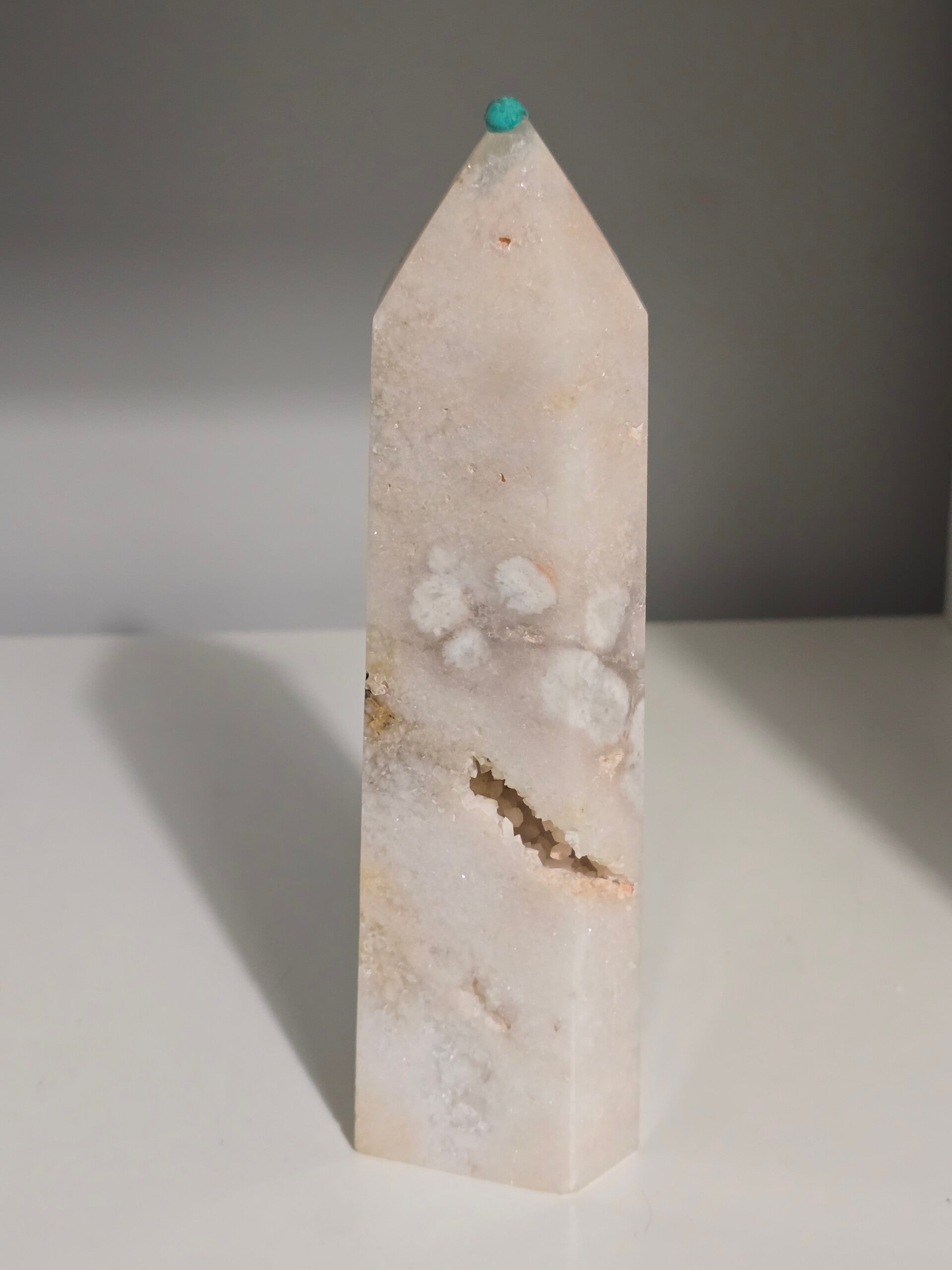 Pink Amethyst Tower 715g 20cm