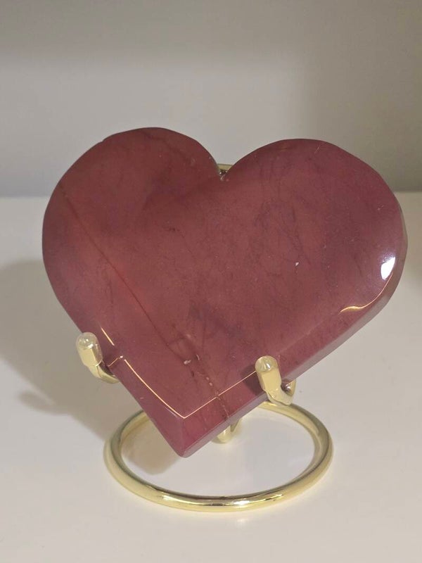 Large Mookite Heart D35