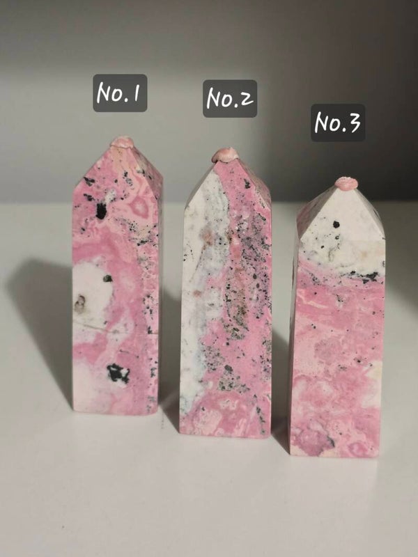Peruvian Rhodonite Towers