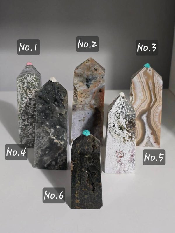 Ocean Jasper Mixed Towers