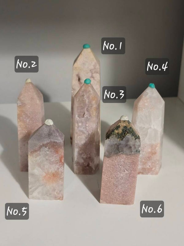 Pink Amethyst Towers