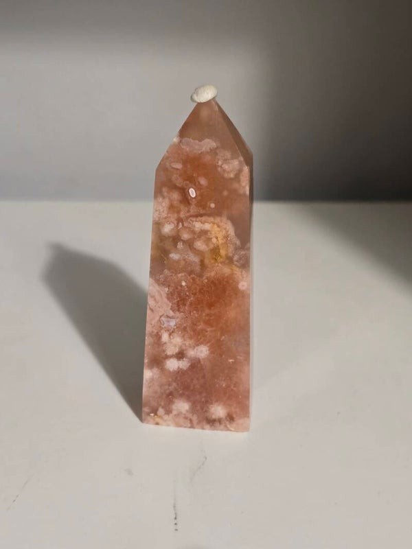 Flower Agate Tower C2164