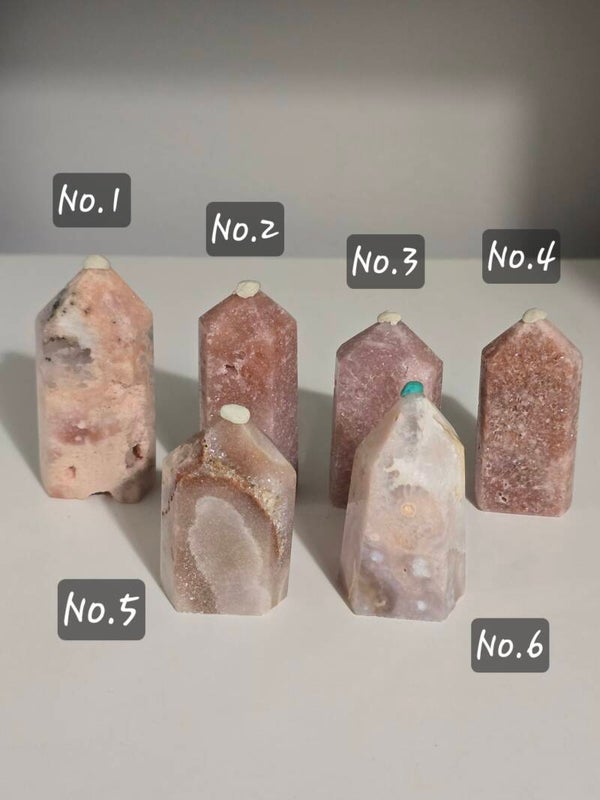 Pink Amethyst Towers