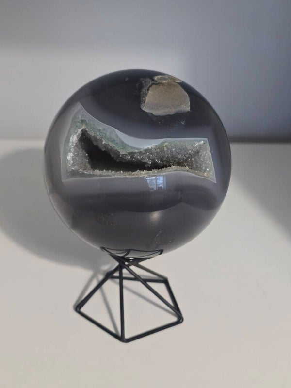 Agate Druzy Sphere Z194