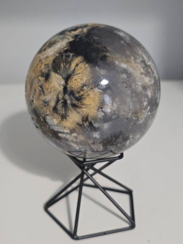 Rutile Agate Sphere CX207