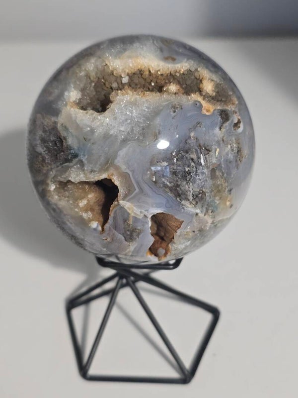 Rutile Agate Sphere CX208