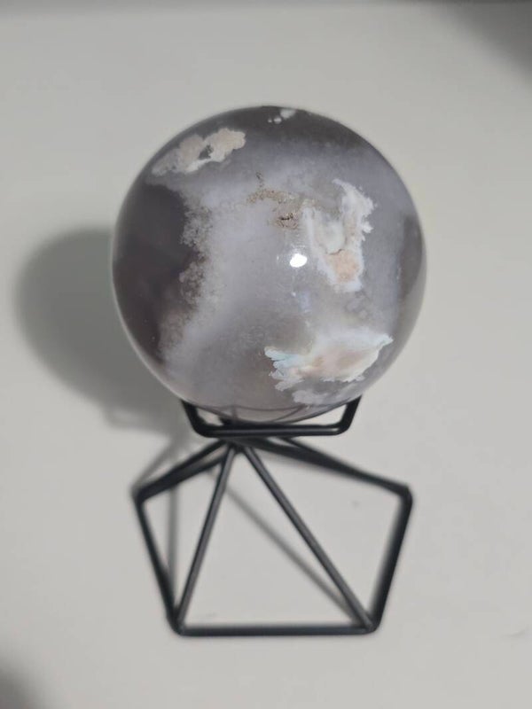 Flower Agate Sphere Z302