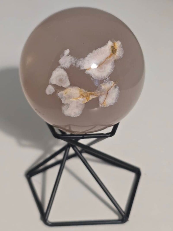 Flower Agate Sphere CX179