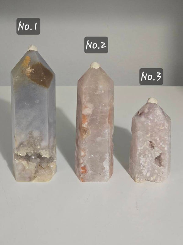 Pink Amethyst Towers