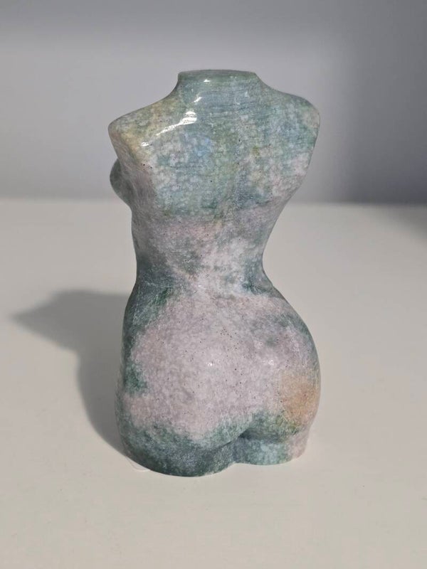 Ocean Jasper Lady Carving R159