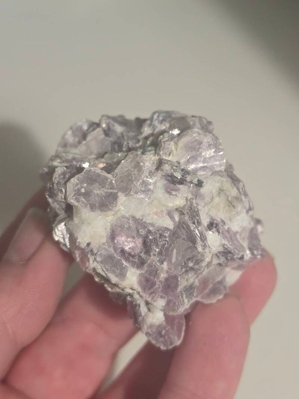 Purple Mica Raw Cluster C2083