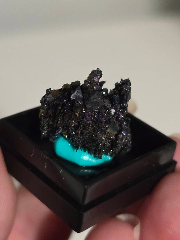 Aura Coated Saphalerite Specimen CX253
