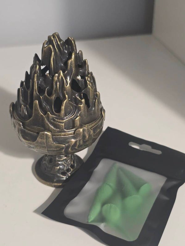Incense Burner Flame Style D83