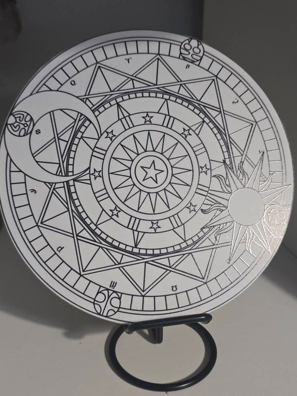 Sun & Moon Magic Circles Board D93