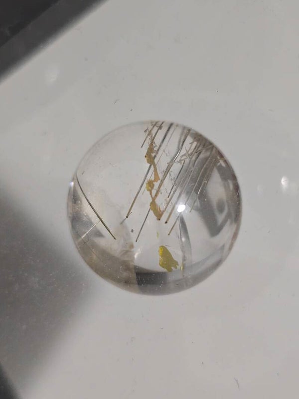 Gold Rutile Sphere D79