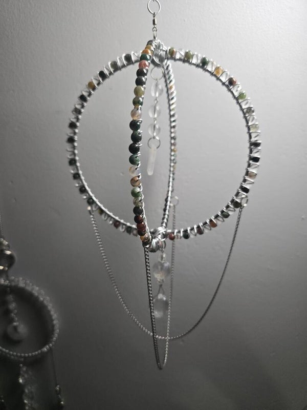 Ocean Jasper medium suncatcher