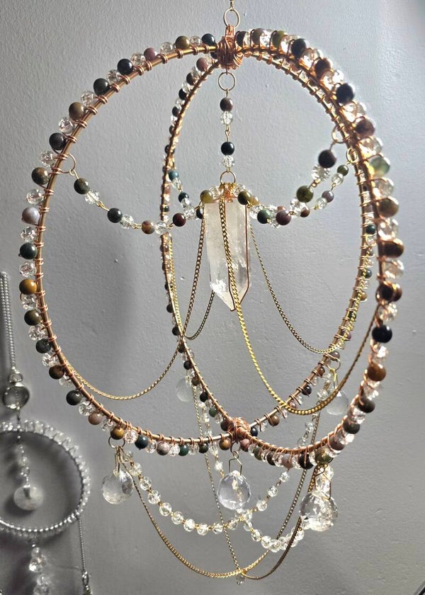 Ocean Jasper Chandler Style Suncatcher Extra Large